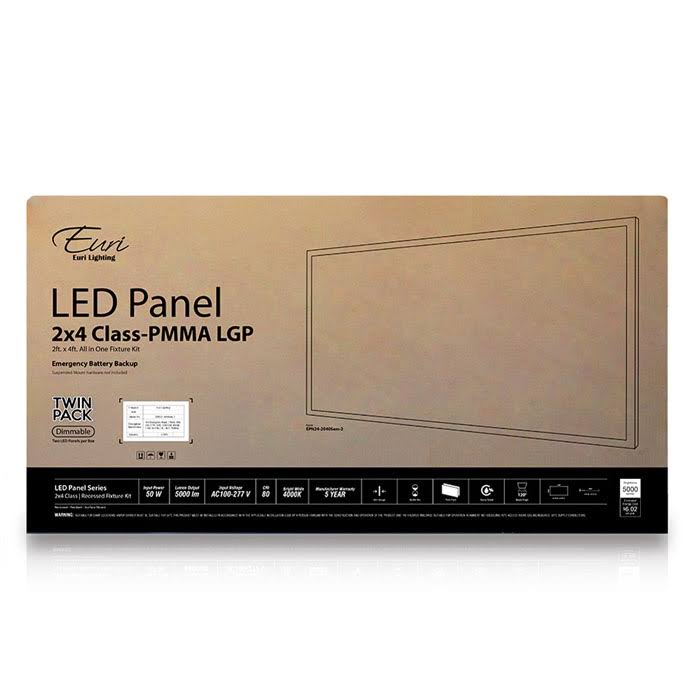 2ft x 4ft Flat Panel Emergency Driver 40W G4155
