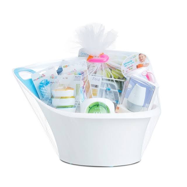 Pink Baby Gift Basket B293775