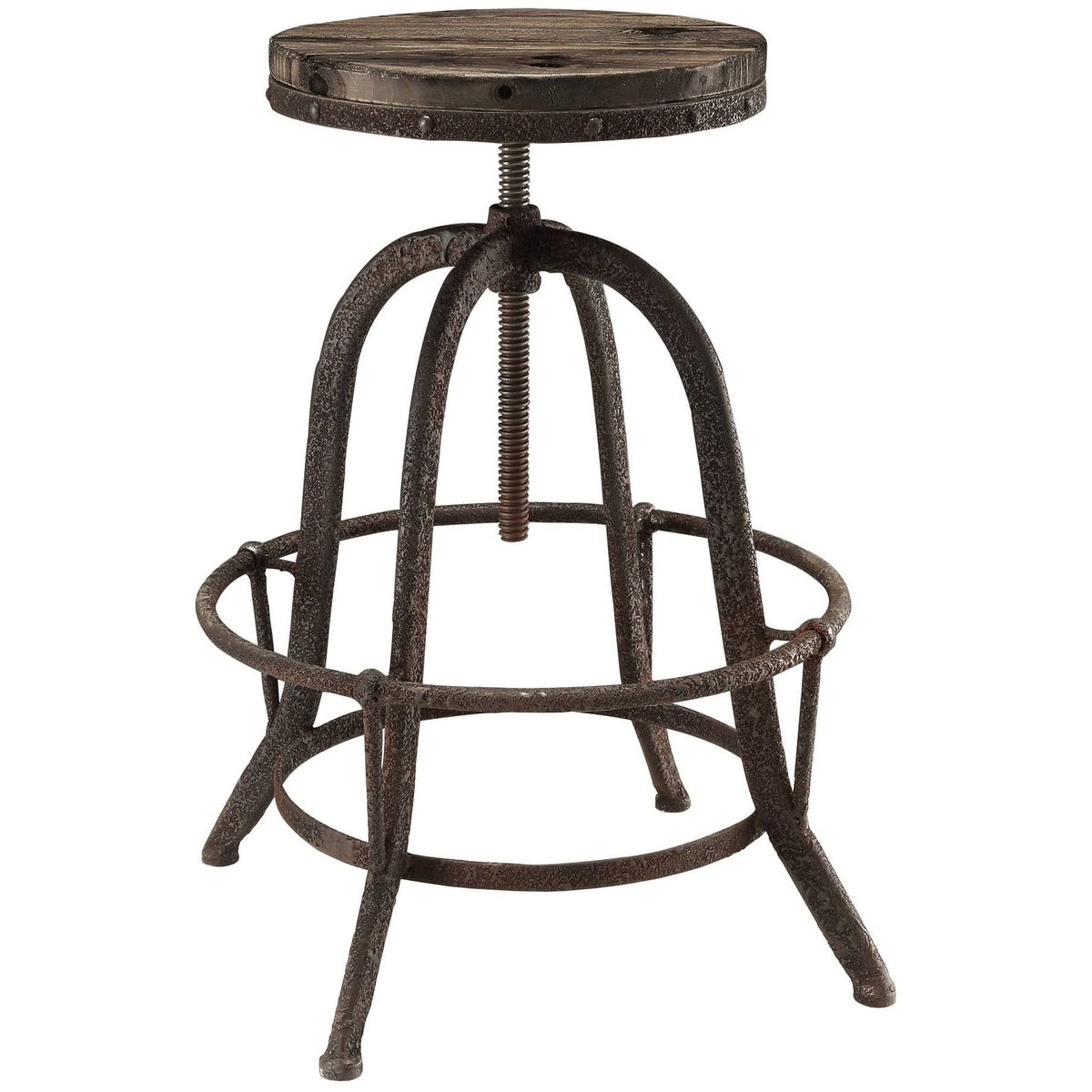 Brown Bar Stool Set of 4 Y8626