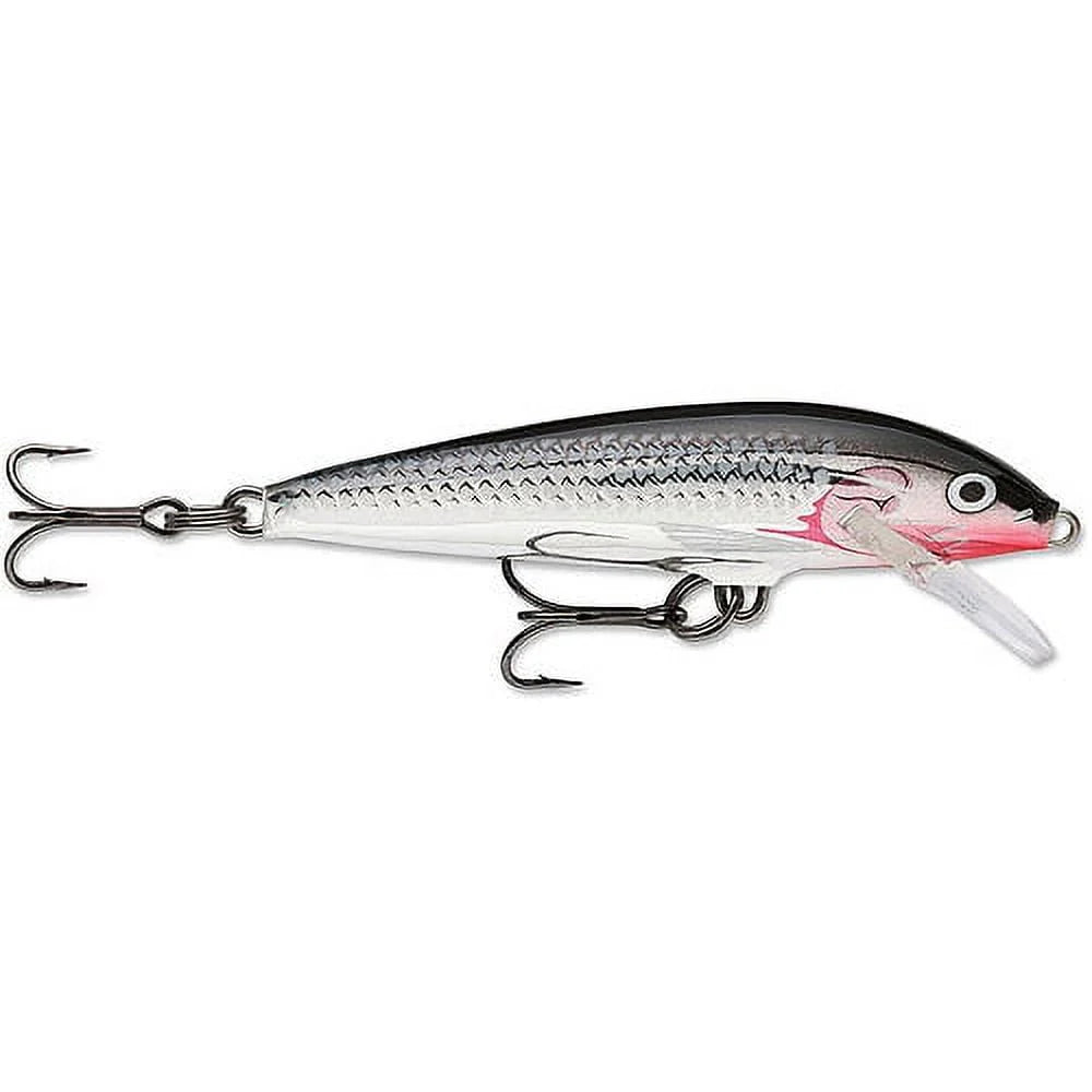 Floating Minnow Fishing Lure 2.75 1/8oz Silver Q922