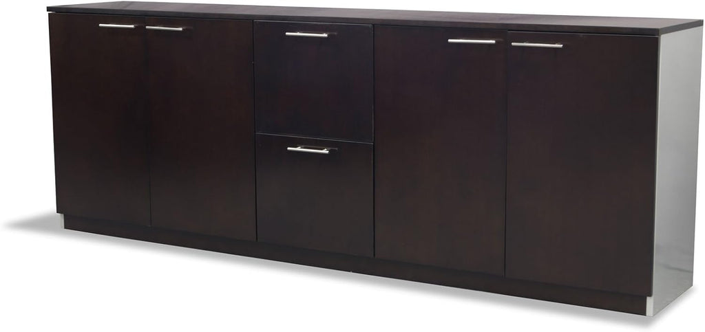 Polished Walnut Cabinet Credenza F501