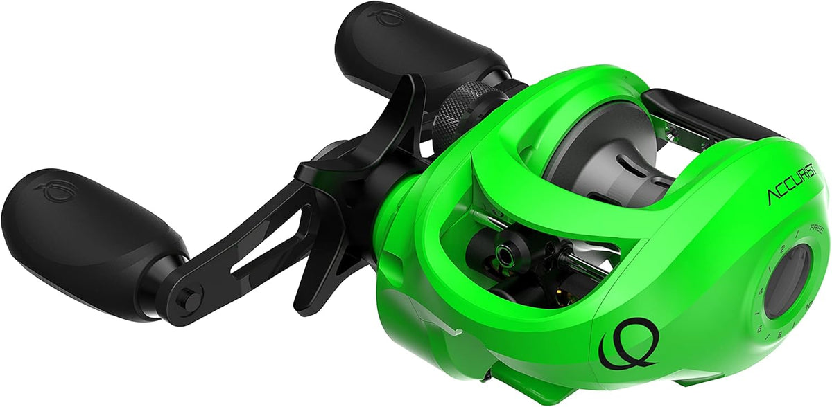 Oversized Non-Slip Handle Baitcast Fishing Reel with One-Piece Aluminum Frame V50640