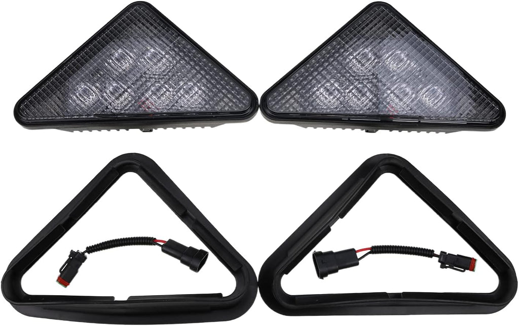 LED Headlight Kit with 2x Rubber Bezel Light Mount R439728