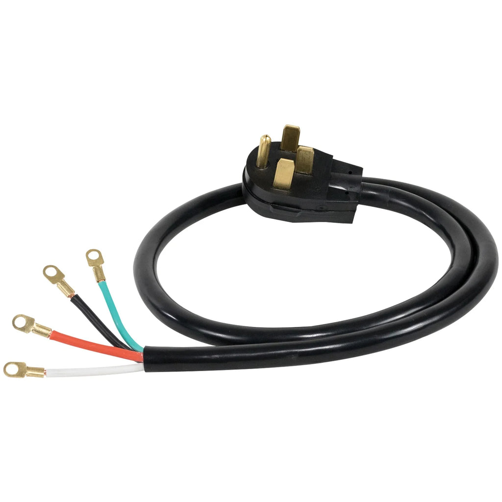 4-Wire Closed-Eyelet 40-Amp Range Cord, 6ft D65590