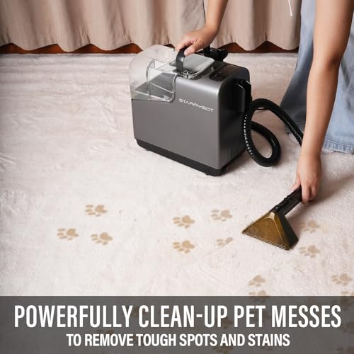 Portable Carpet & Upholstery Cleaner with Steam and Heating Z709749