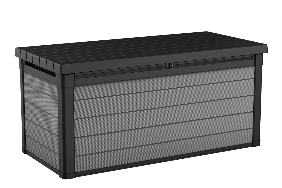 150 Gallon Wood and Resin Deck Box I625284