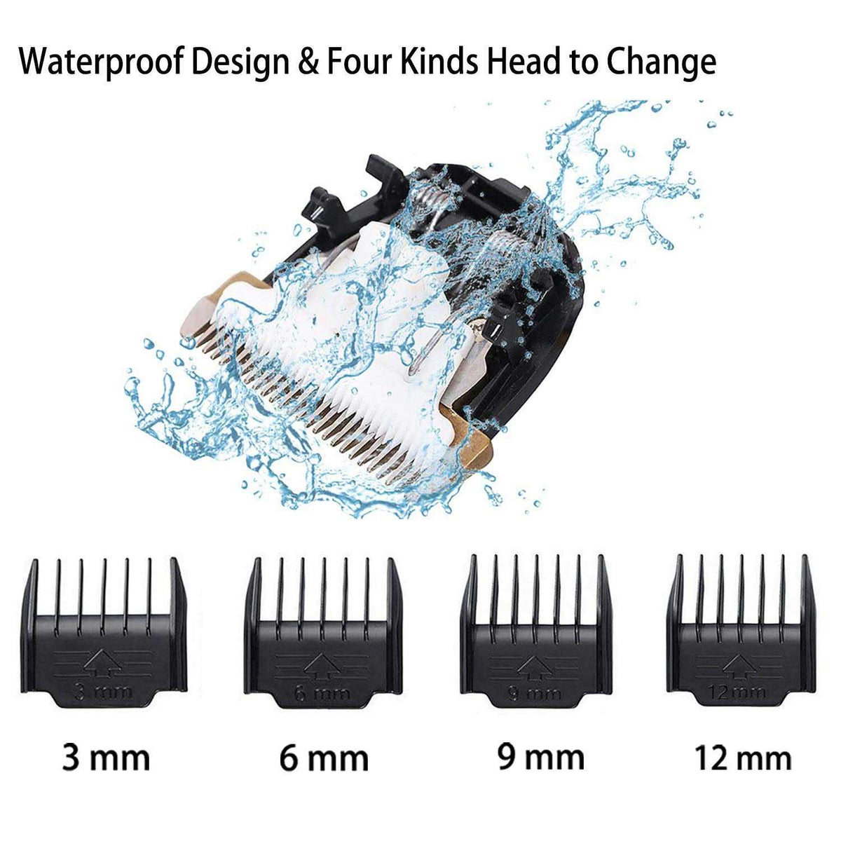 Dog Grooming Clippers Low Noise Rechargeable Cordless P5666