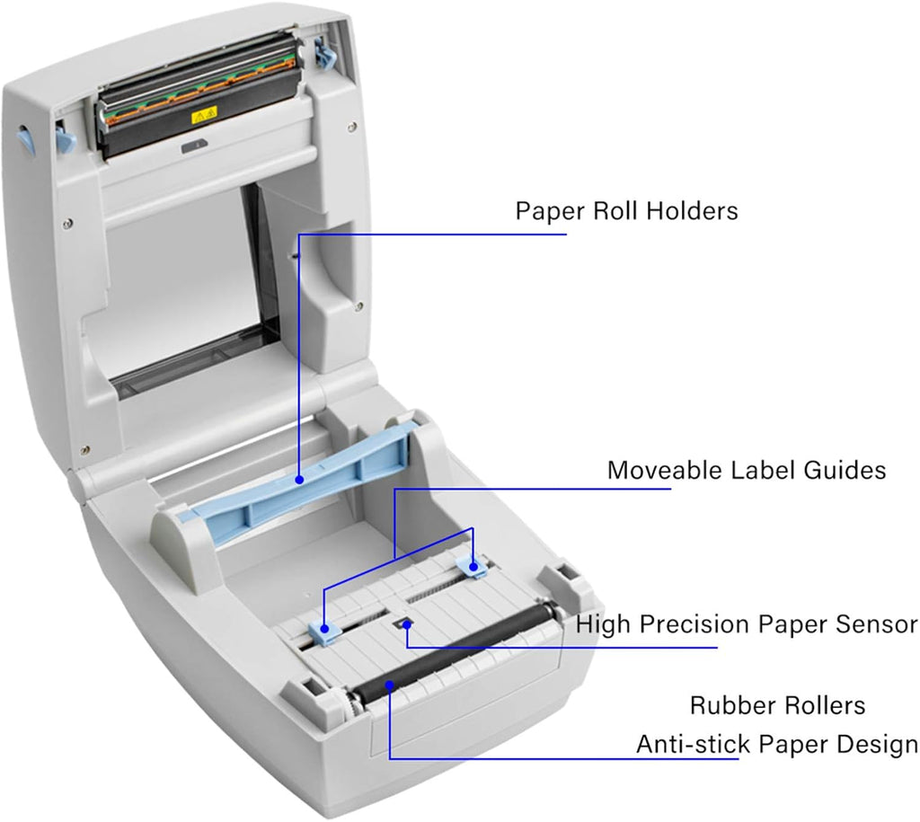 4x6 Thermal Shipping Label Printer, Pack of 2 Z547095