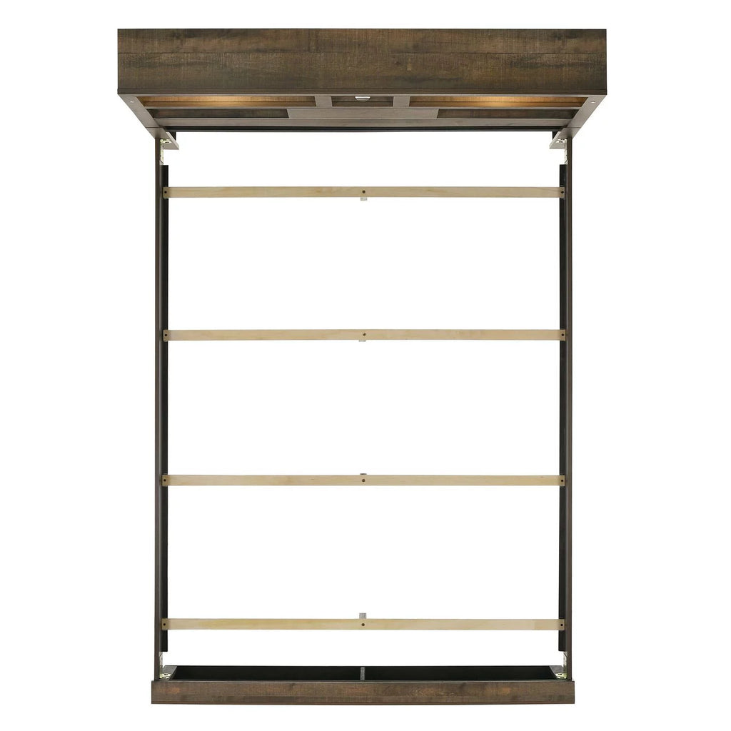 Queen Bookcase Panel 6PC Bedroom Set D40328