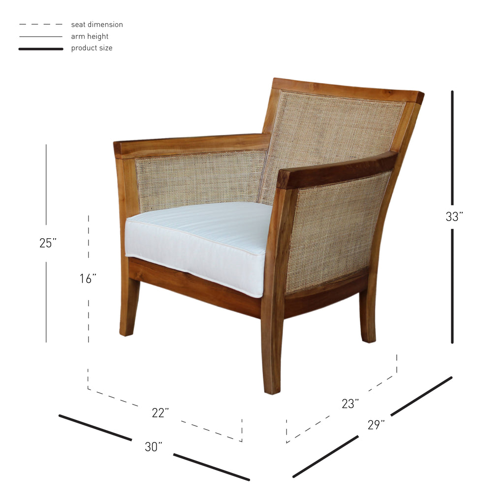 Rattan Arm Chair B2914