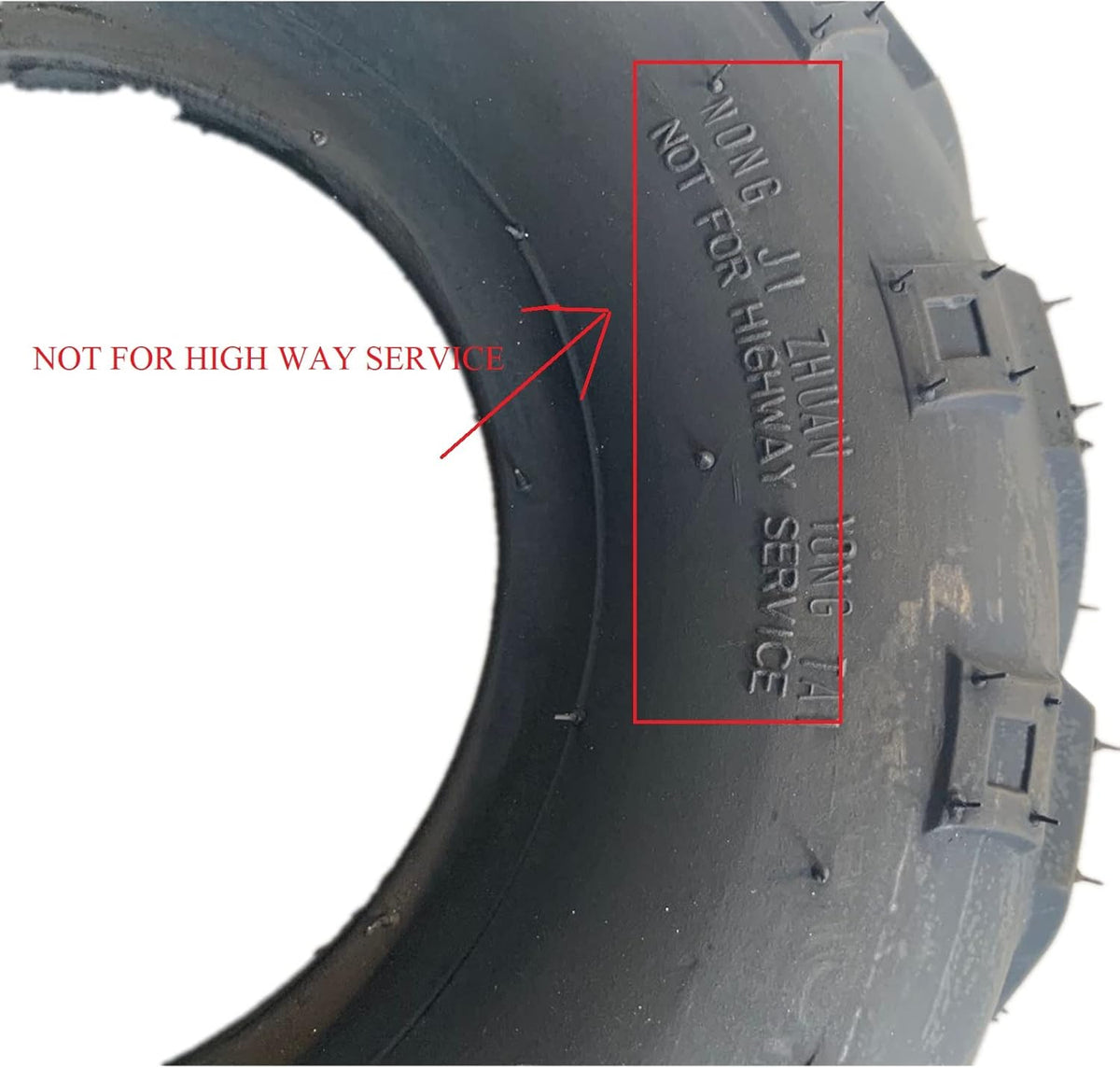 Set of 2 26x9-12 All-Terrain 6 Ply Tubeless Tires W7765