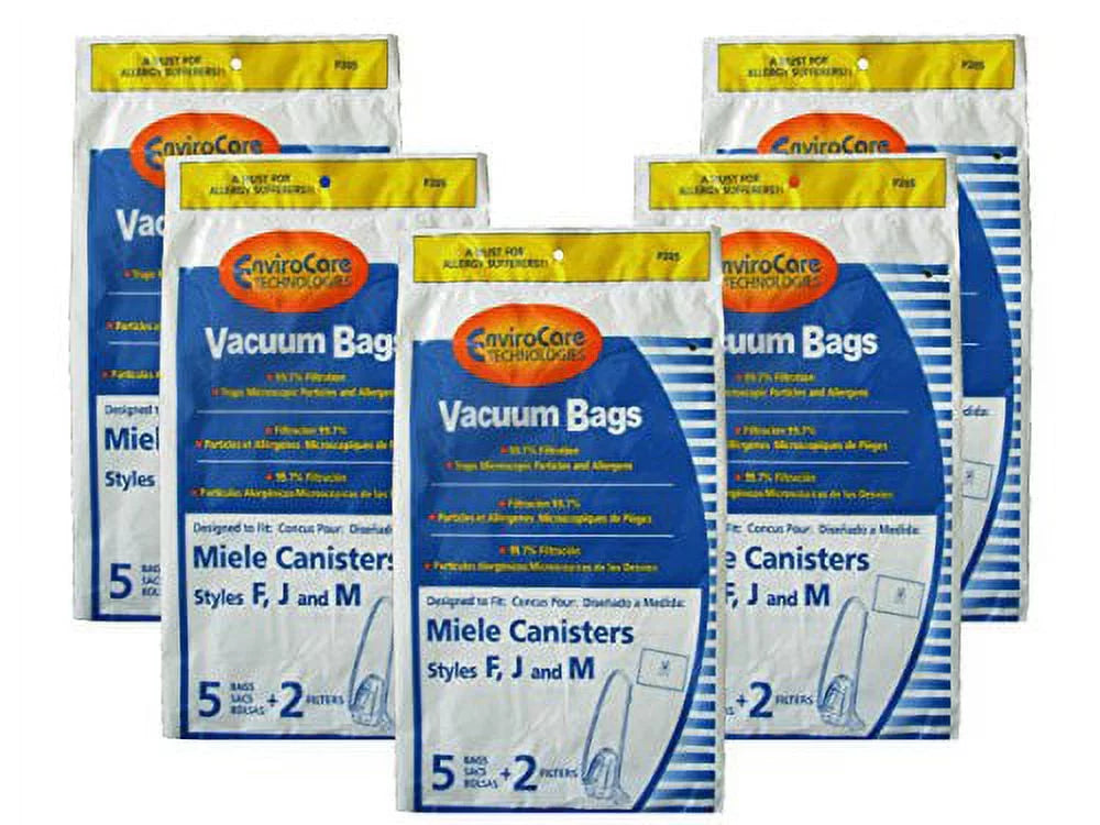 Anti-Allergen Vacuum Cleaner Dust Bags 25 Pack with 10 Filters P94638