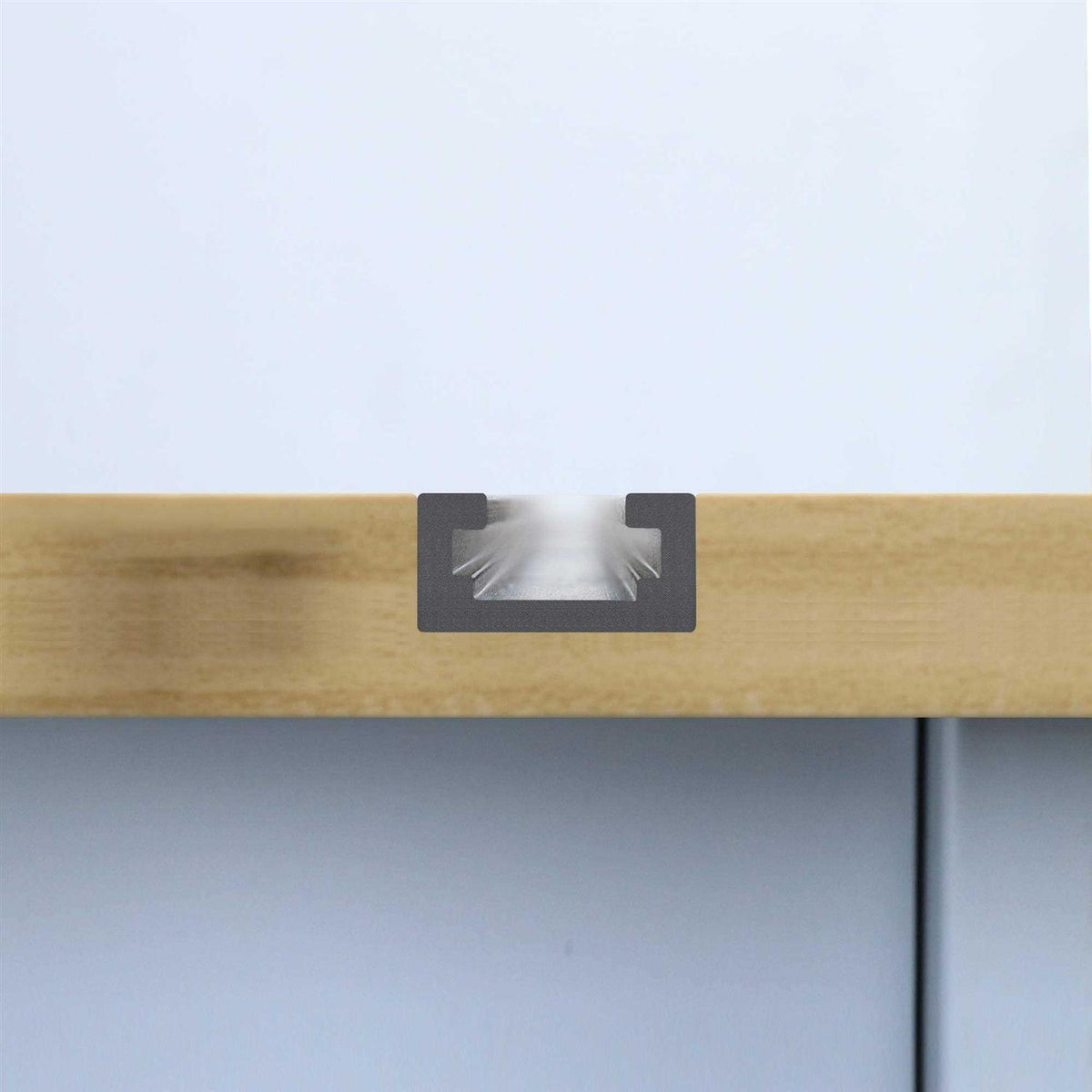 Aluminum T-Track for Woodworking with Predrilled Mounting Holes M32546