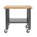 3 ft. Mobile Workbench with Hardwood Top U743908