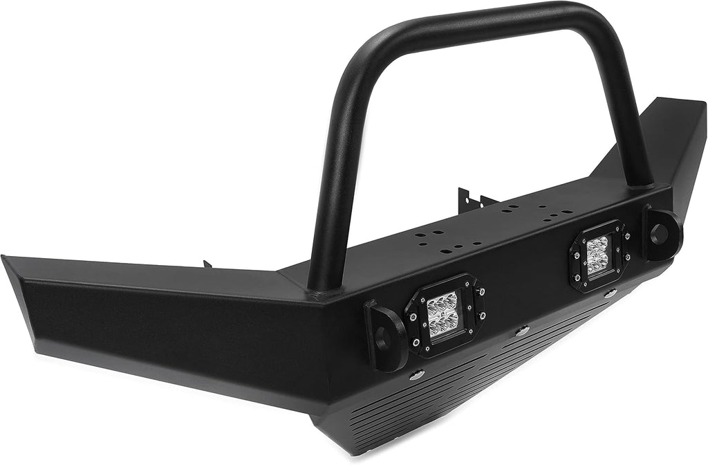 Front Winch Bumper with LED Lights for Polaris Ranger W670287