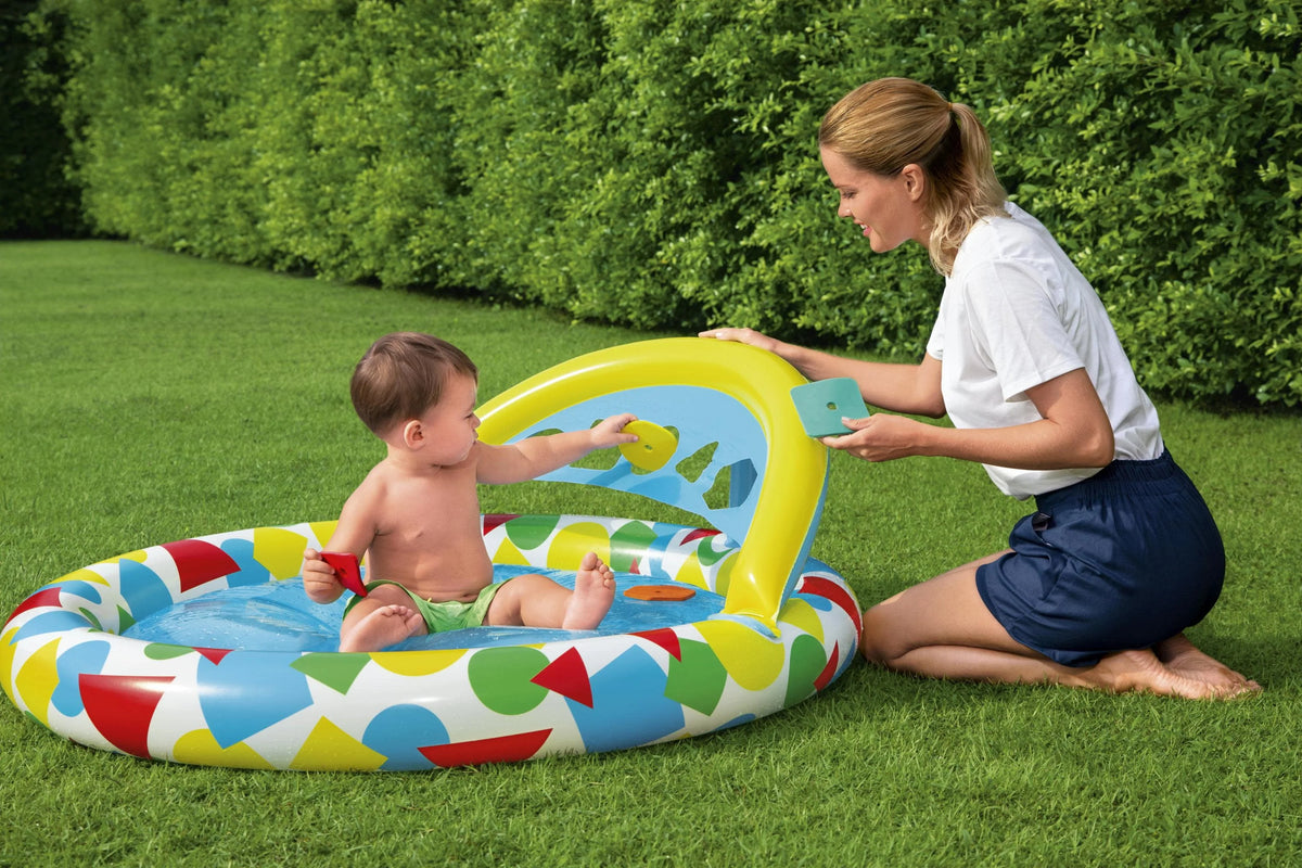 Inflatable Kiddie Pool 47” x 46” x 18” J635486