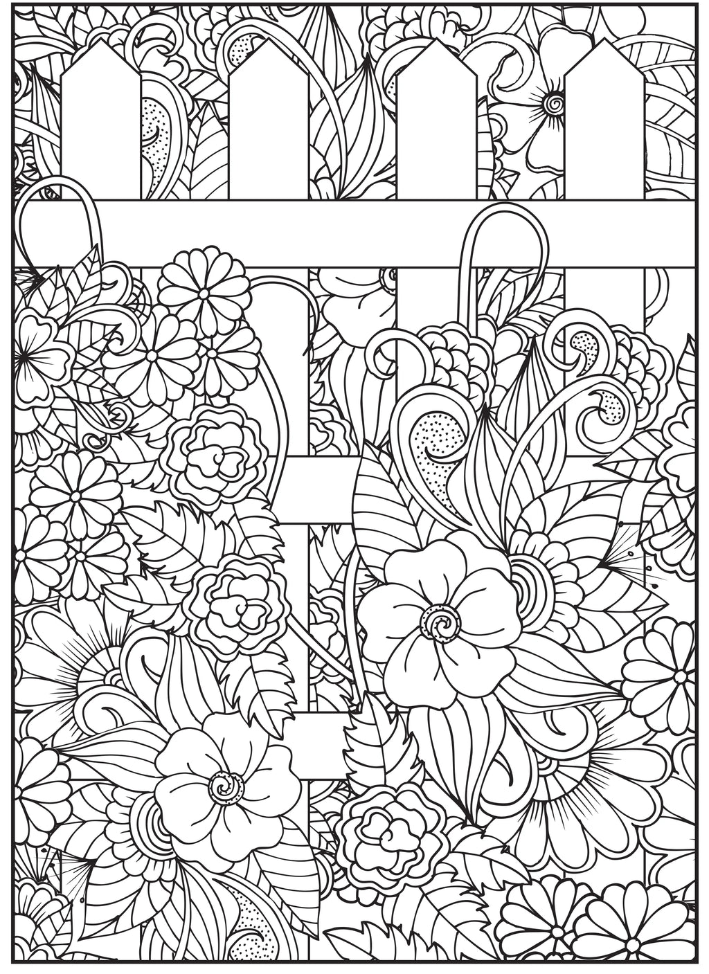 64 Pages Adult Coloring Book O68517