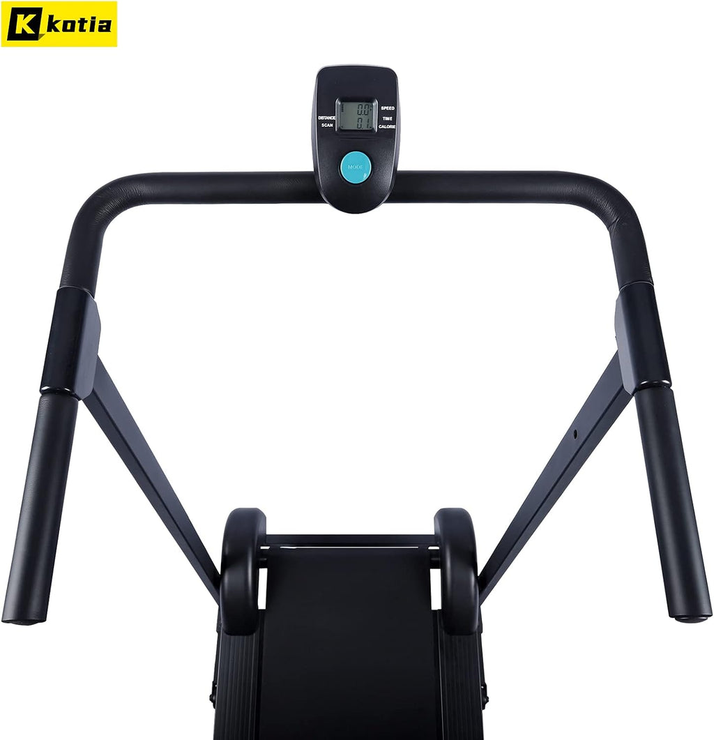 Manual Treadmill Non Electric with 10° Incline Small Foldable F789024