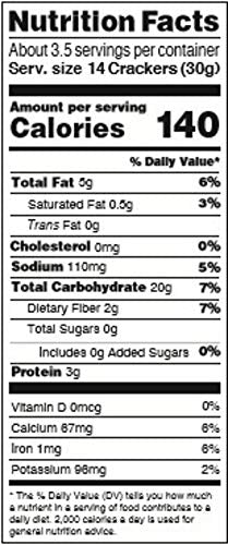 Multi-Seed Crackers, Original, 4.5 oz. D10238