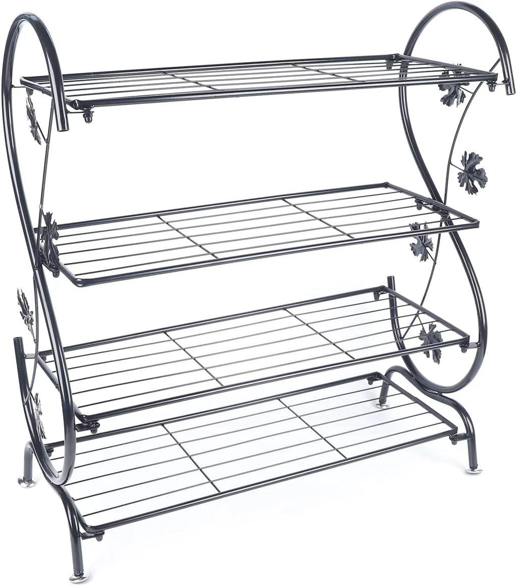 4-Tier Metal Shoe Rack N57277