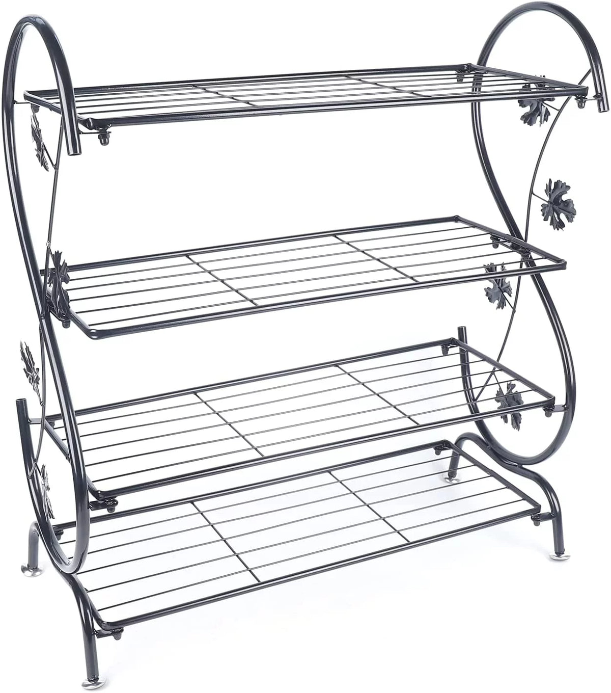 4-Tier Metal Shoe Rack N57277