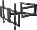 Full Motion TV Wall Mount for 37-75 inch LED LCD OLED Flat/Curved TVs with VESA 600x400mm, Articulating Corner TV Bracket Swivel & Tilt, 28 inch Arm Extension, Holds TVs up to 110lbs I9342