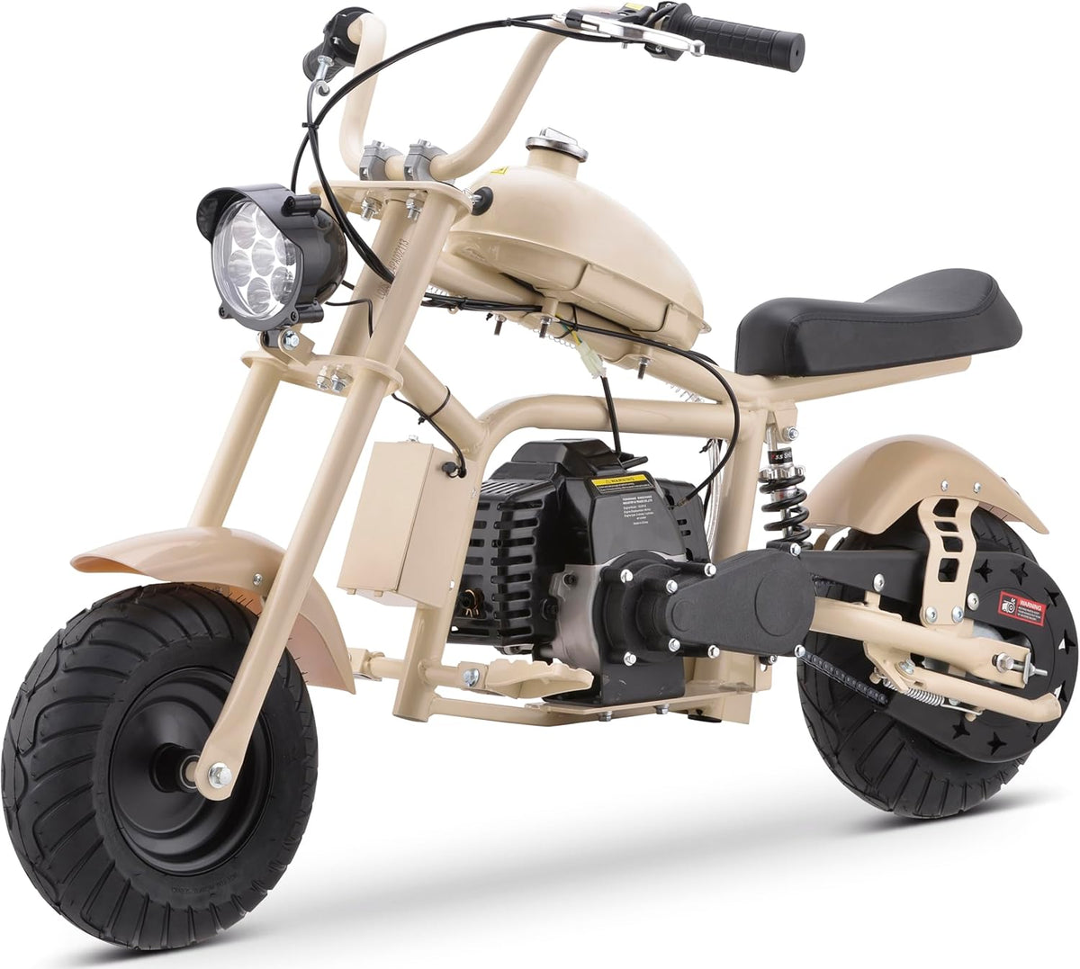 50cc Kids Gas Dirt Bike with Headlights and Rear Disc Brake G76188