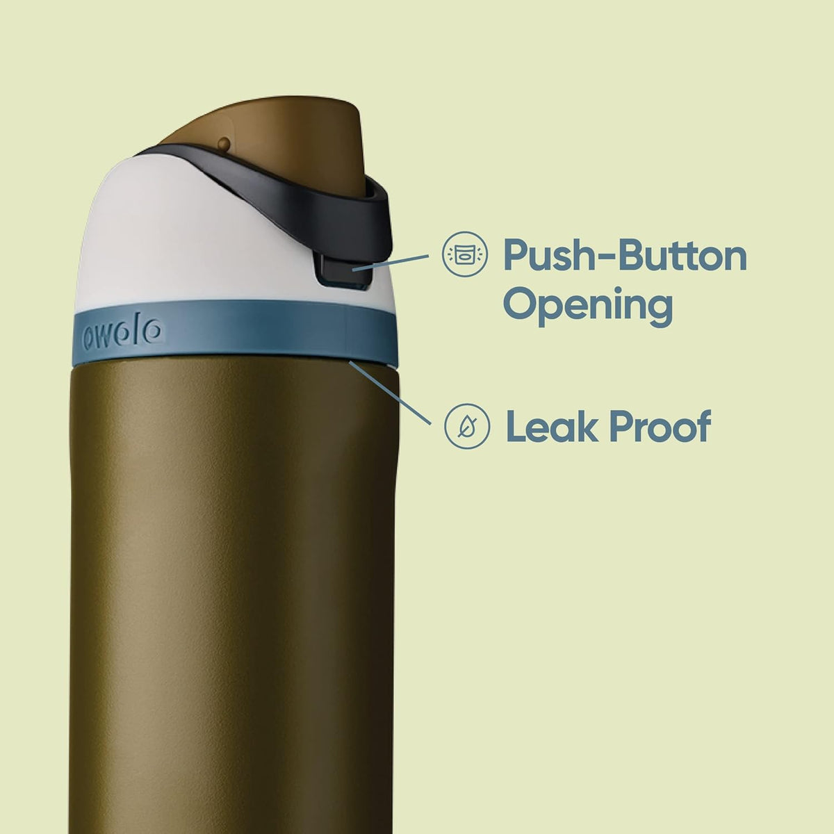 Black Insulated Stainless Steel Water Bottle with Silicone Boot O12318