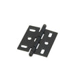 Solid Brass Inset Butt Cabinet Hinges Matte Black E670