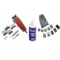 Fast Feed Clipper with Adjustable Blade, 4oz Blade Oil, 10 Piece Comb Set H63744