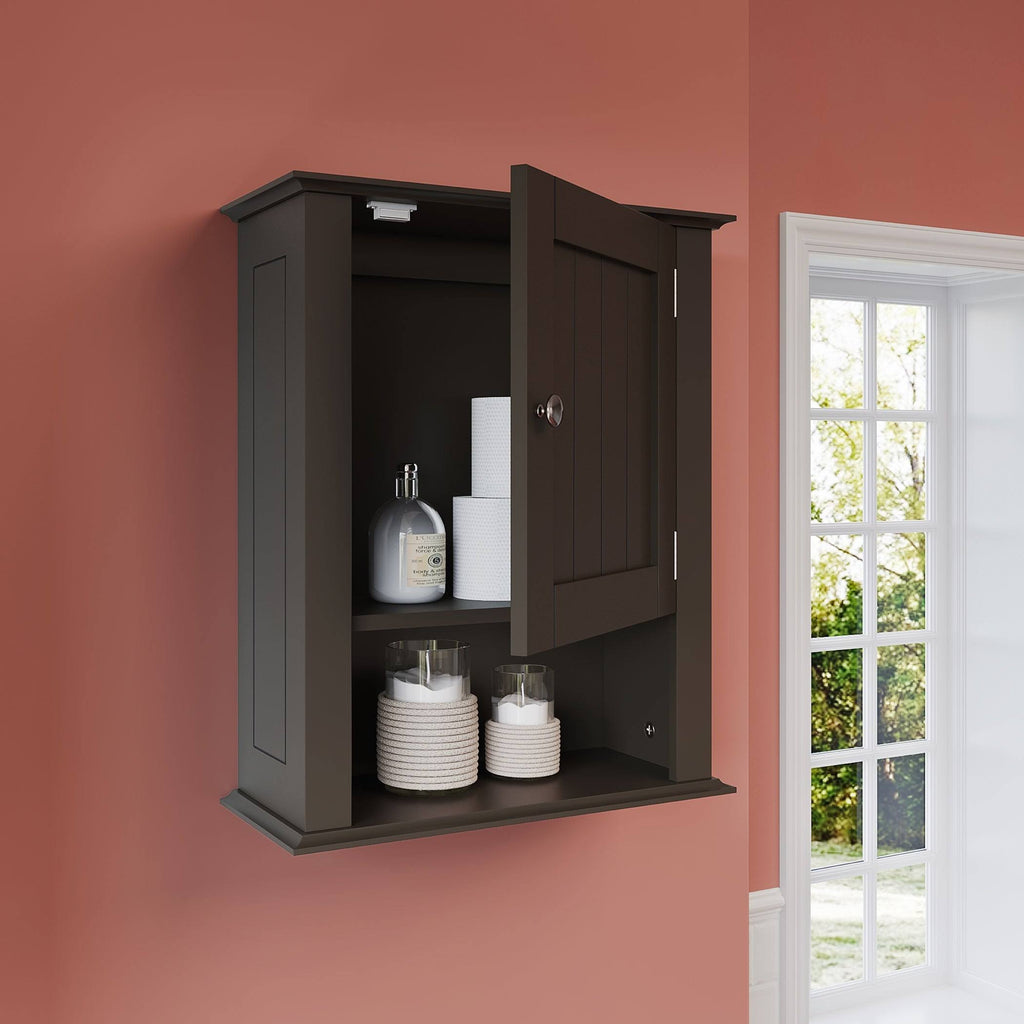 White One Door Wall Cabinet I20891