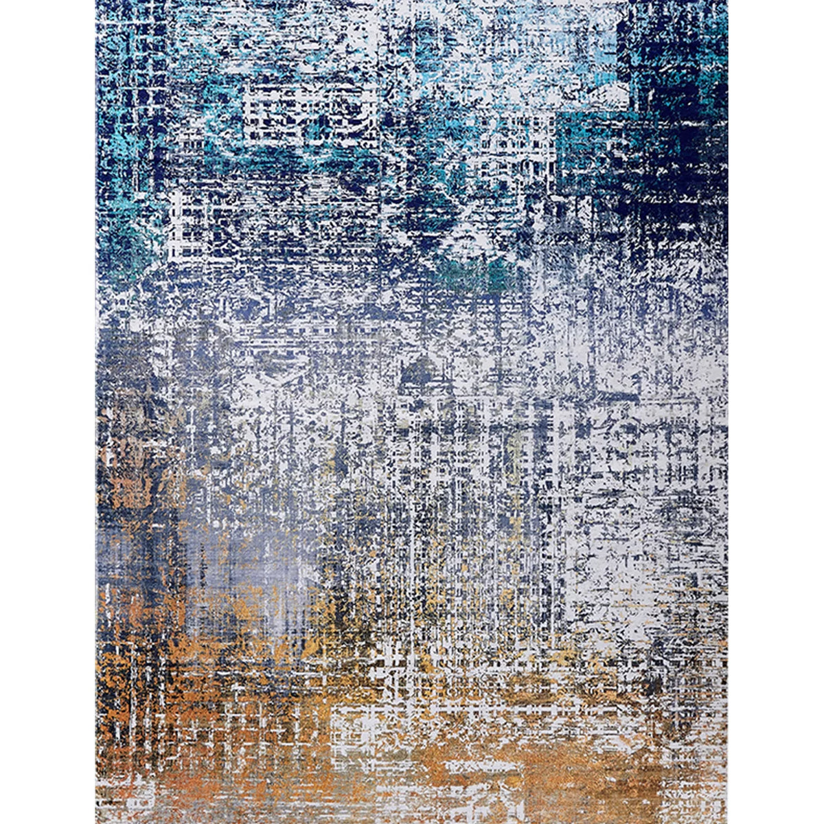 Abstract Design Area Rug R890285