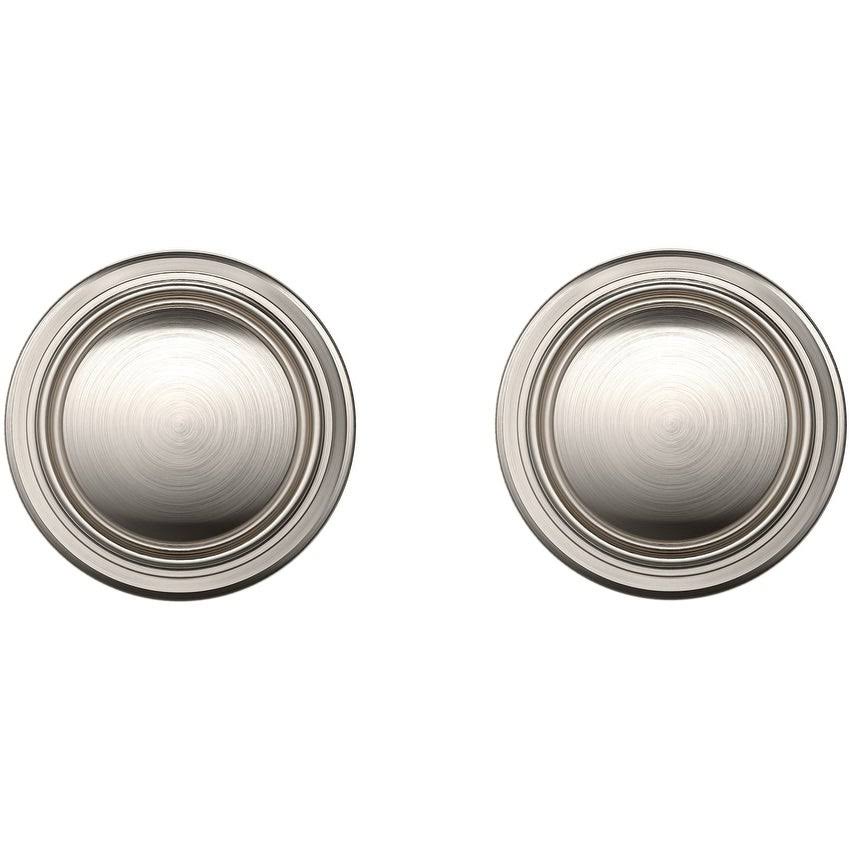 Satin Nickel Passage Set S323489