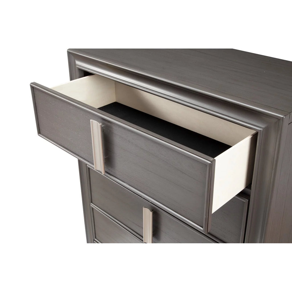 Wood 5 Drawer Chest K661