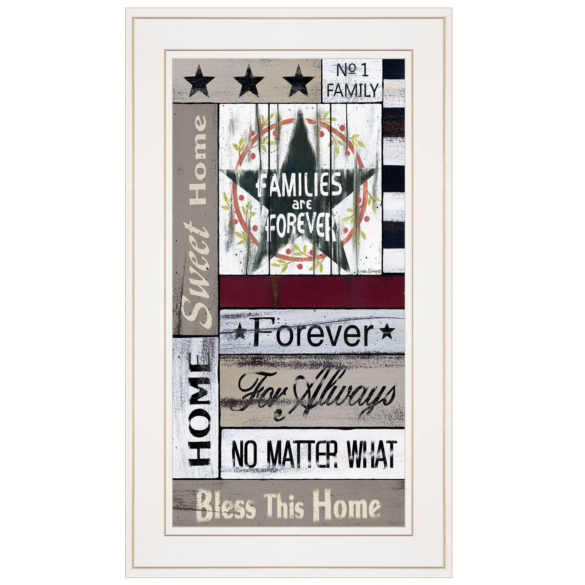 Framed Print White Frame U88752