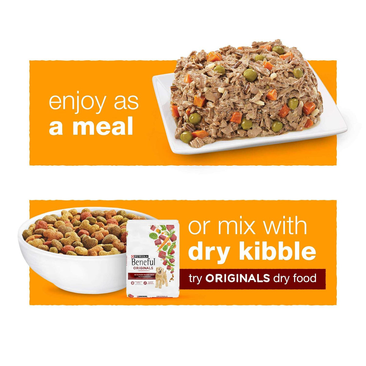 Chopped Blends Wet Dog Food with Chicken Carrots Peas & Wild Rice U9215