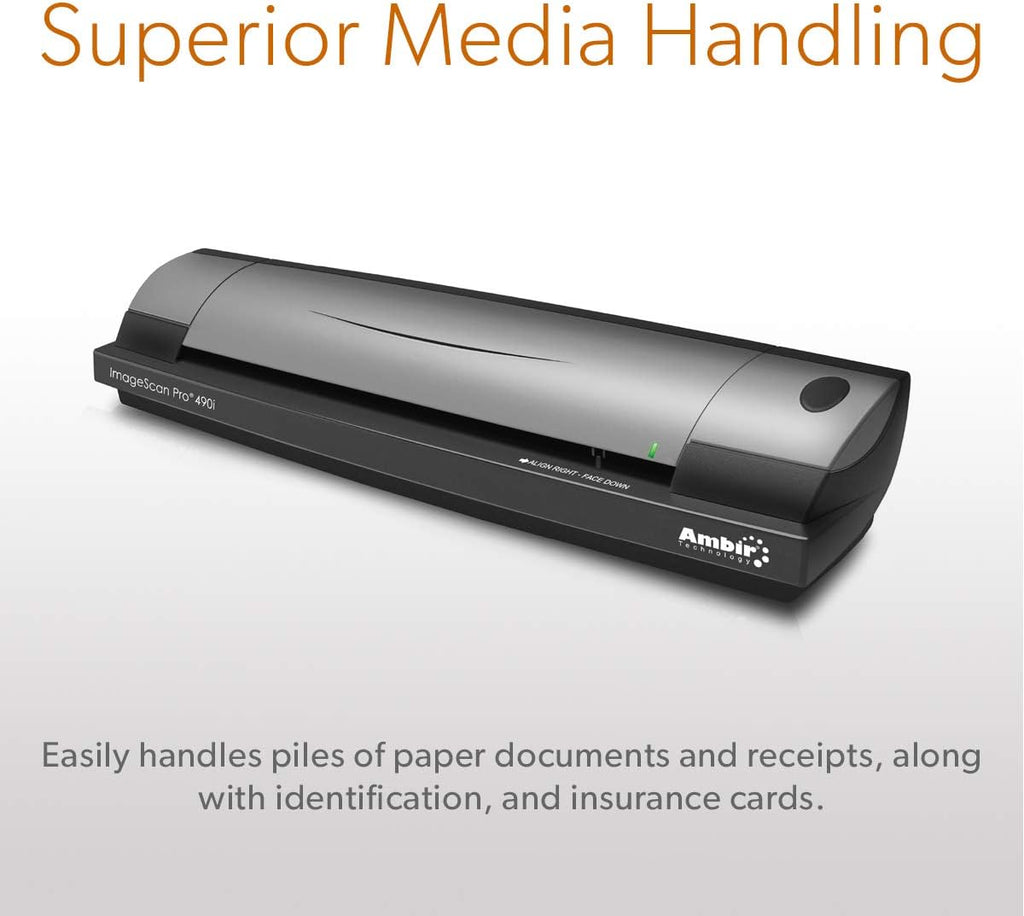 Duplex Document and Card Scanner Z414589