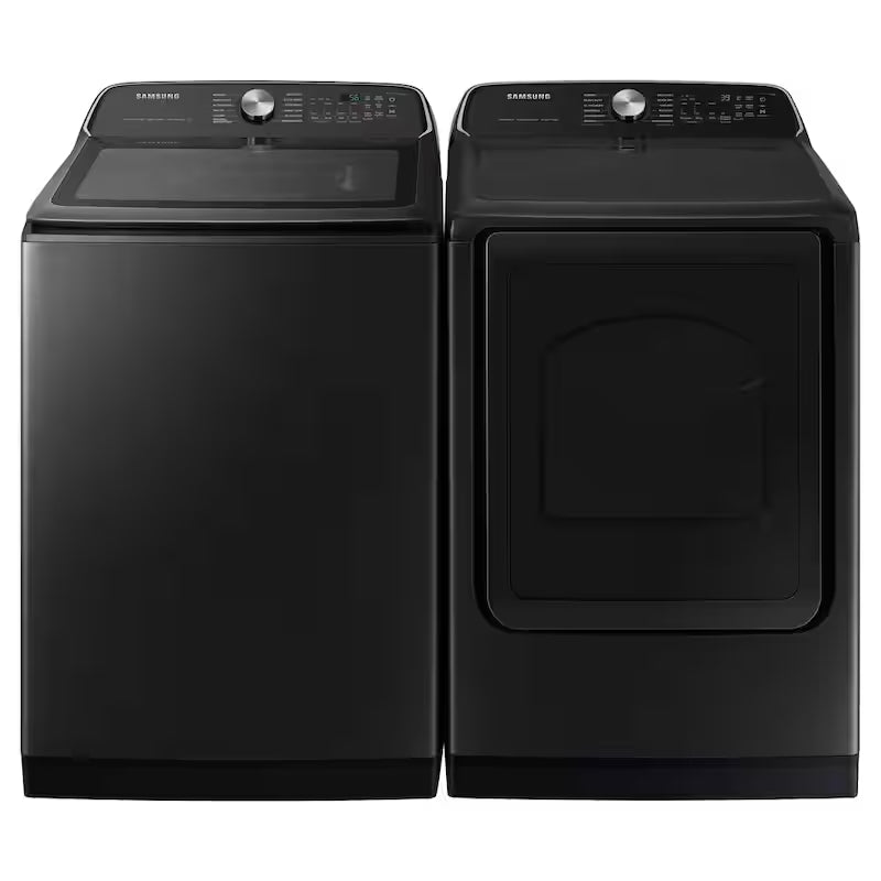 5.4 cu.ft. Smart Top Load Washer with Agitator in Brushed Black M1855