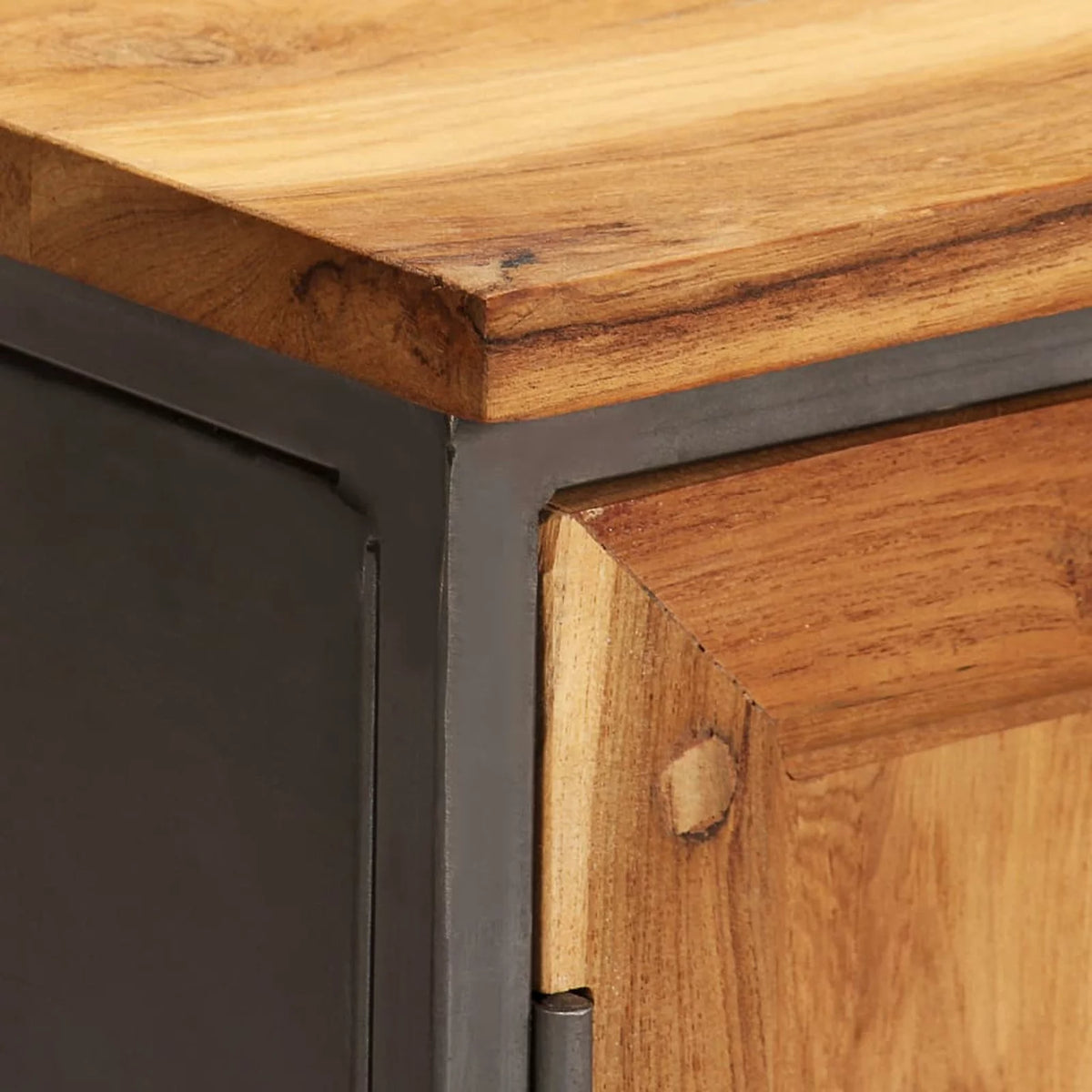 Recycled Teak Wood Sideboard with 2 Doors K650