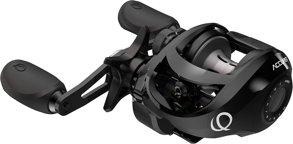 Oversized Non-Slip Handle Baitcast Fishing Reel with One-Piece Aluminum Frame V50640