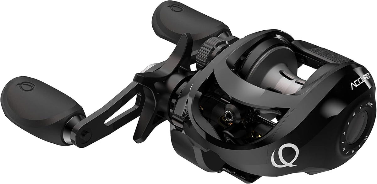 Oversized Non-Slip Handle Baitcast Fishing Reel with One-Piece Aluminum Frame V50640