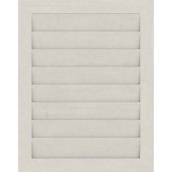Vertical Gable Vent Primed Non-Functional V744