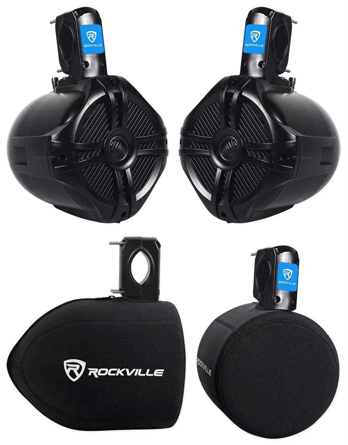 6.5 Black Marine Wakeboard Tower Speakers Y122180