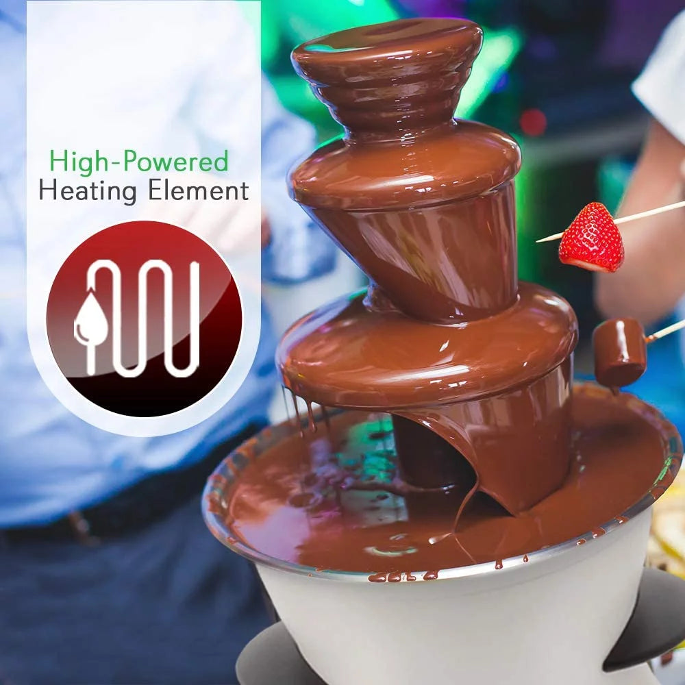 16oz 3 Tier Electric Fondue Maker C66292