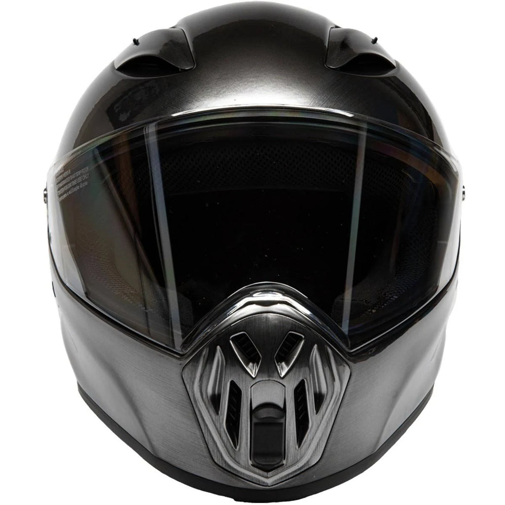 Brushed Alloy Helmet D1252