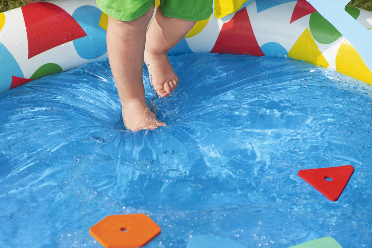 Inflatable Kiddie Pool 47” x 46” x 18” J635486