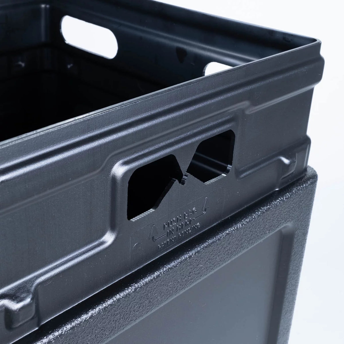 38 gal. Square Commercial Trash Can R708