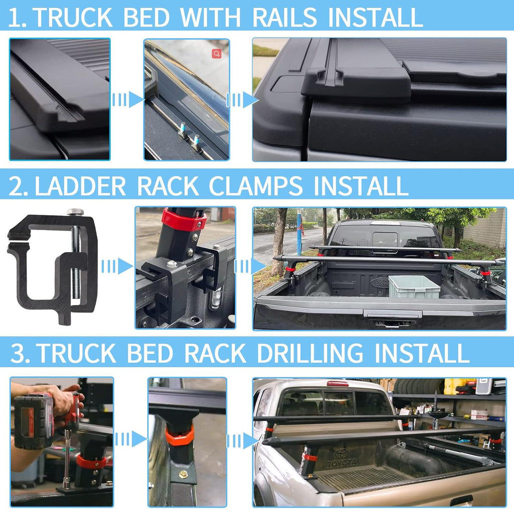 Truck Bed Racks Low Profile Adjustable Height Heavy Duty M182