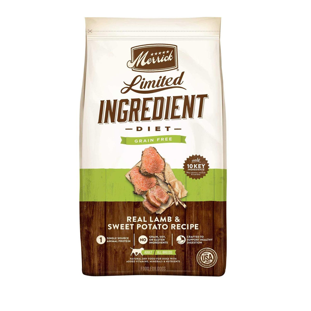 Grain Free Lamb Sweet Potato Recipe Dry Dog Food T55094