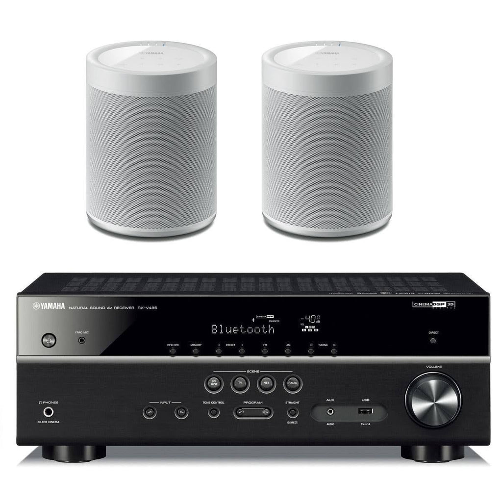 5.1 Channel AV Network Receiver with Wireless Speakers (White) Q6251